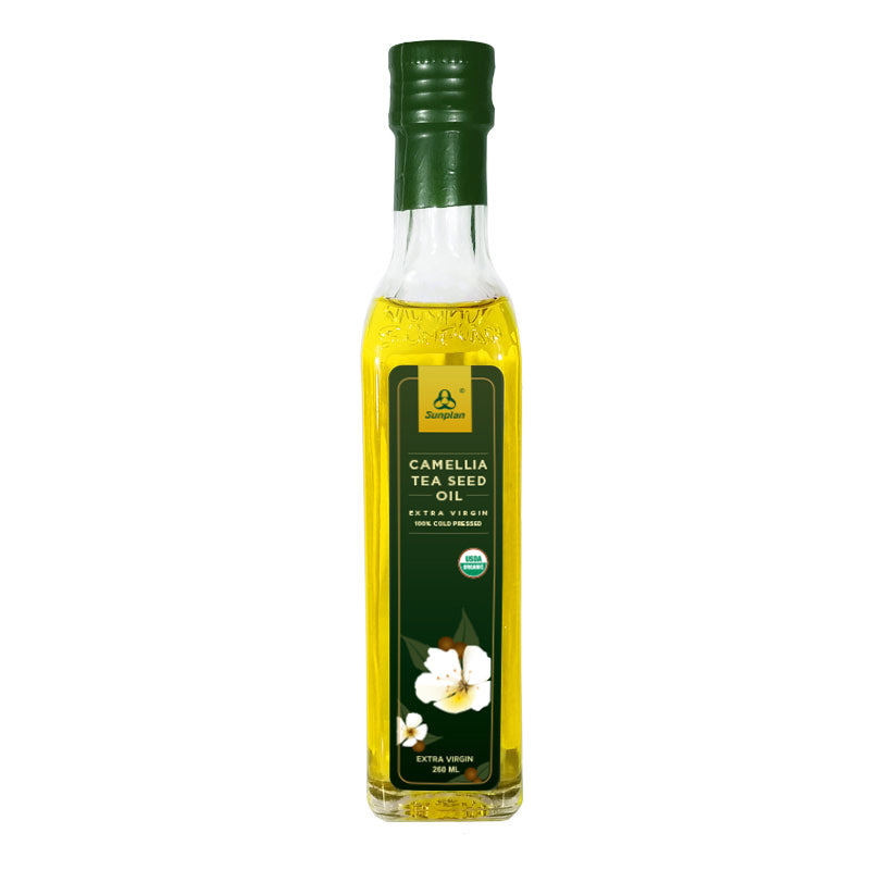 <transcy>Sunplan - Organic Cold Pressed Extra Virgin Camellia Oil 260ml</transcy>